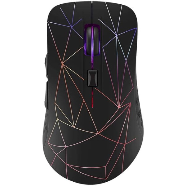 Mouse RBG inalámbrico recargable