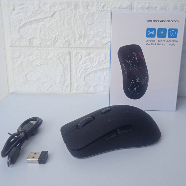 Mouse RBG inalámbrico recargable - Imagen 8
